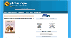 Desktop Screenshot of chefuri.com